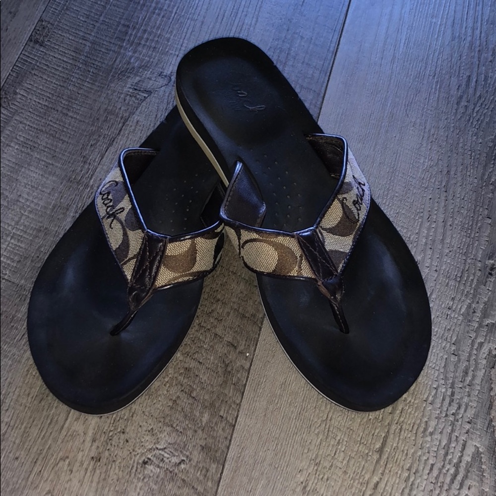 Coach sandals